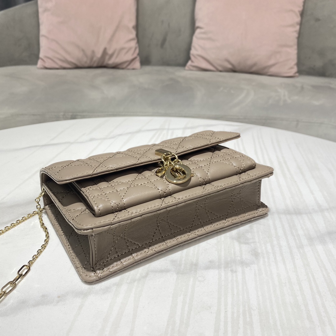 Replica Dior Lady Dior Chain Pouch S0937ONMJ_M030