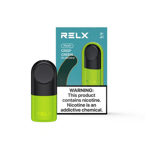 RELX Infinity Pod 3% Crisp Green (Apple ice)