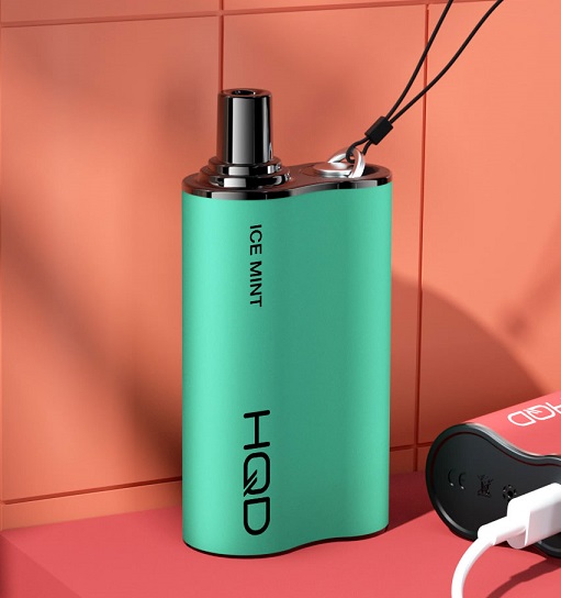 HQD Box 4000 Puffs – Ice mint