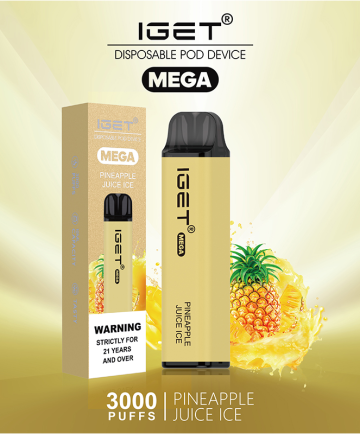 IGET Mega 3000 Puffs Pineapple Juice Ice