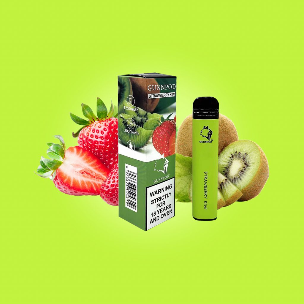Gunnpod Classic 2000 Puffs Strawberry Kiwi