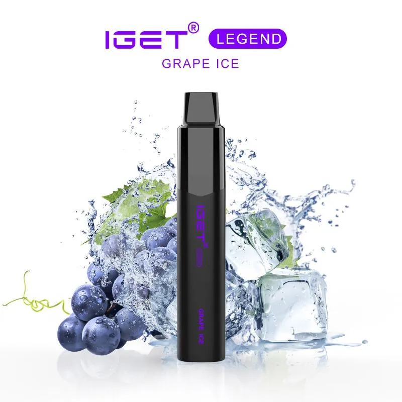 IGET Legend 4000 Puffs Grape Ice