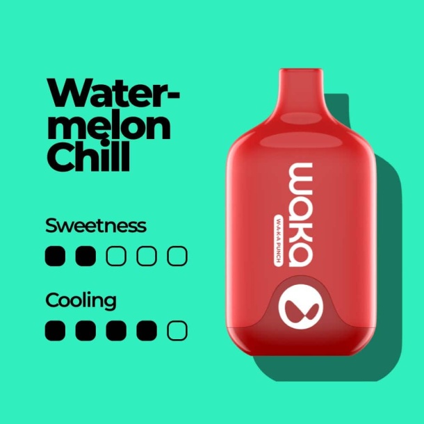 Waka Smash 6000 Watermelon Chill