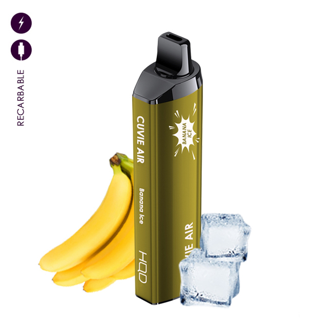 HQD Cuvie Air 4000 Puffs (Rechargeable) – Banana Ice