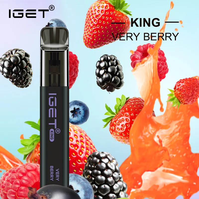 IGET King 2600 Puffs Very Berry