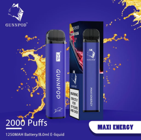 Gunnpod Classic 2000 Puffs Maxi Energy
