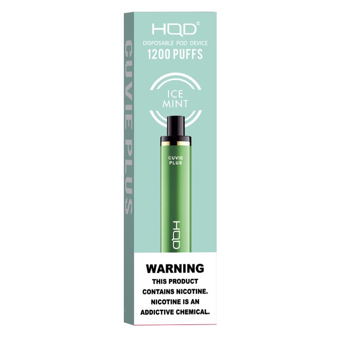 HQD Cuvie Plus – 1200 Puffs Vape – Mint Ice
