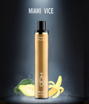 HQD Cuvie Plus – 1200 Puffs Vape – Miami Vice (Banana&Avocado)