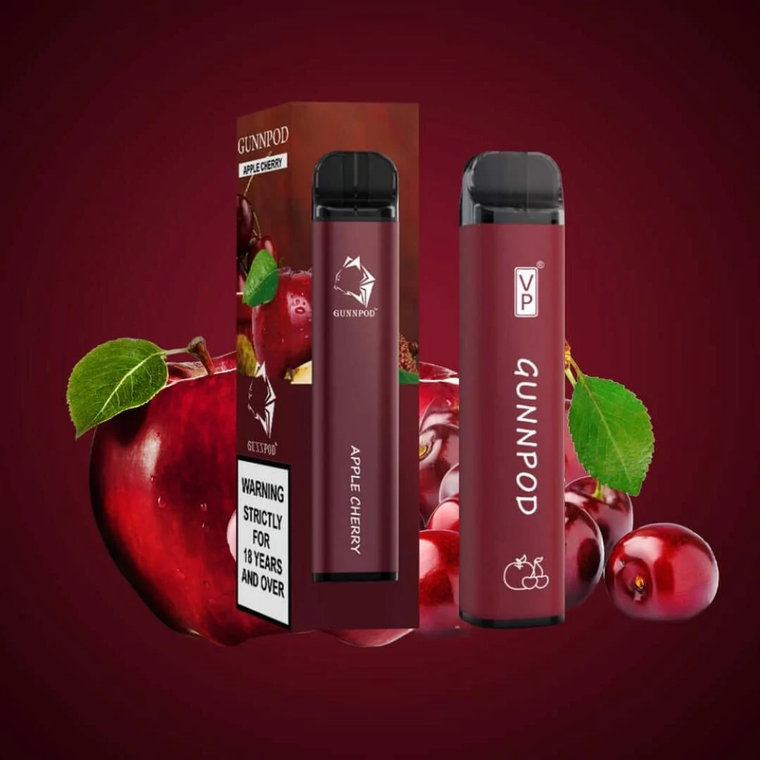 Gunnpod Classic 2000 Puffs Apple Cherry