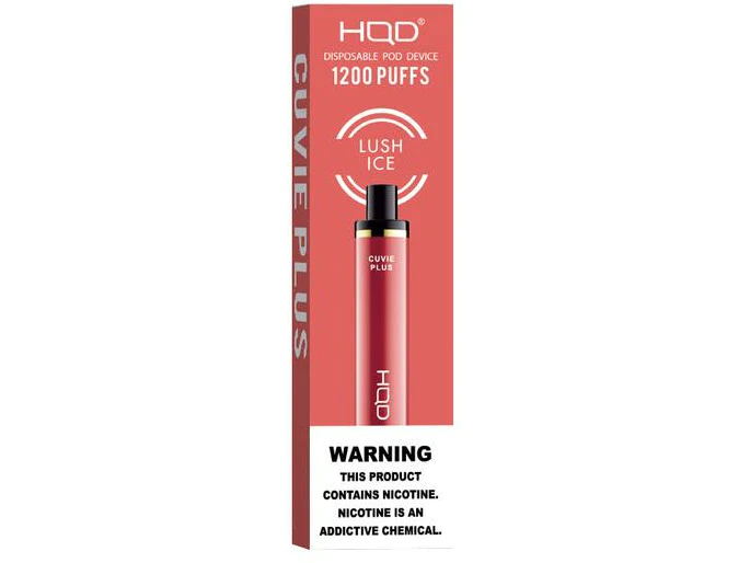 HQD Cuvie Plus – 1200 Puffs Vape – Lush Ice