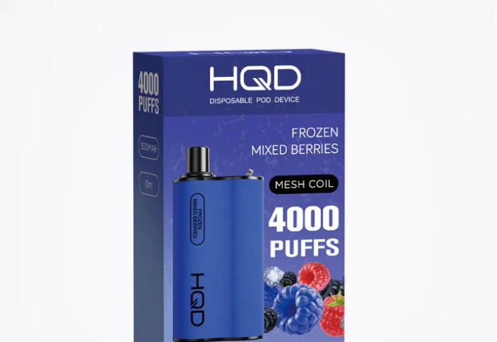 HQD Box 4000 Puffs – Mixed berries