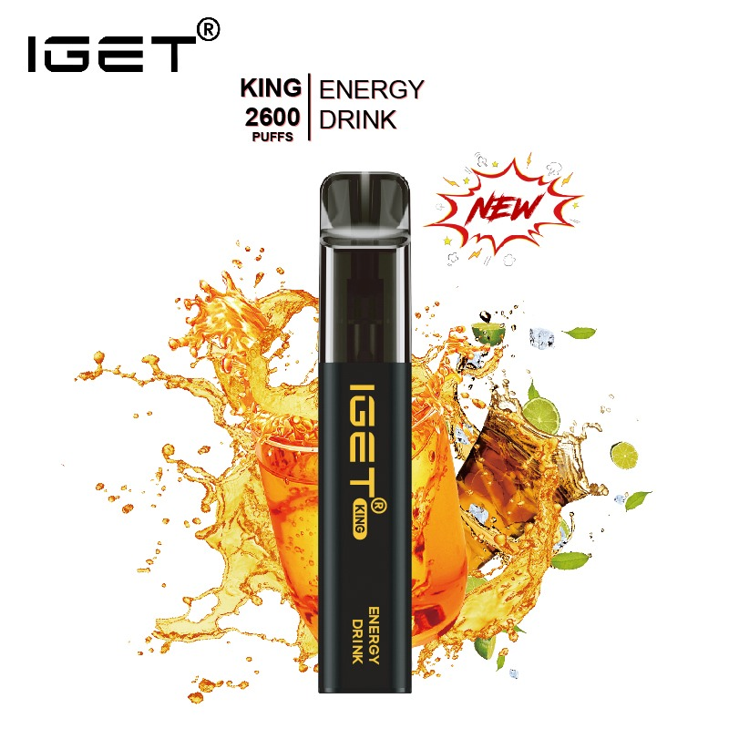 IGET King 2600 Puffs Energy Drink