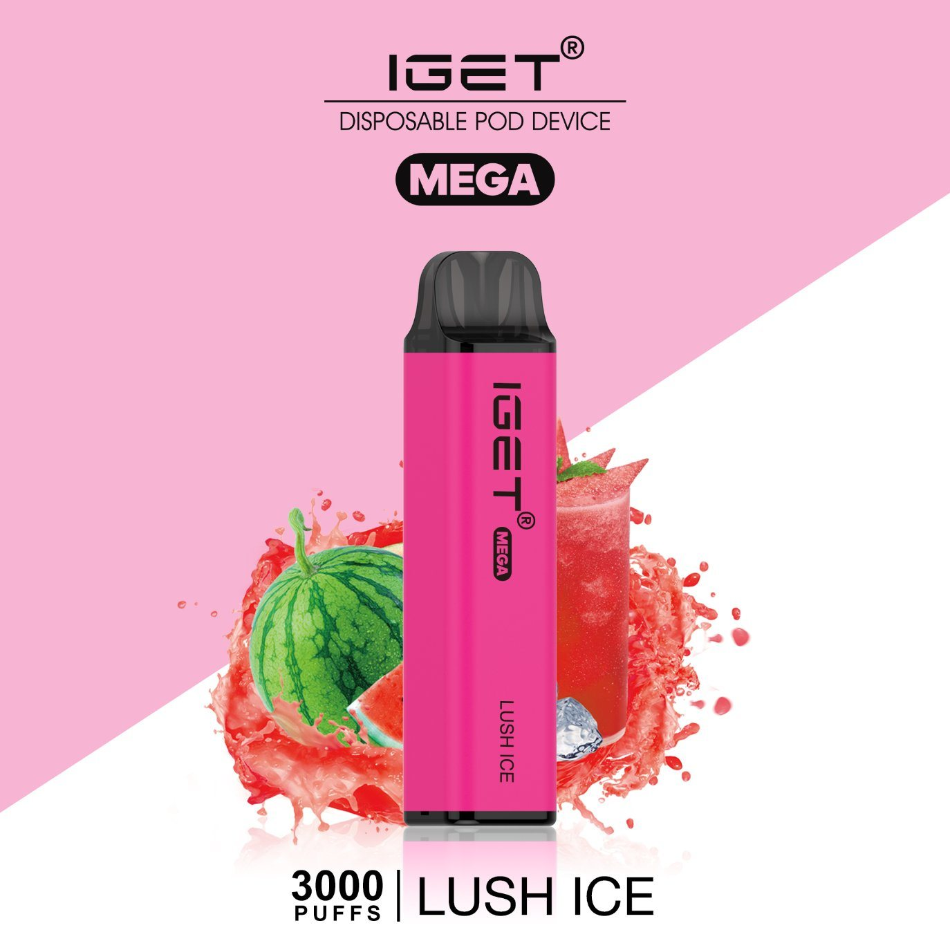 IGET Mega 3000 Puffs Lush Ice