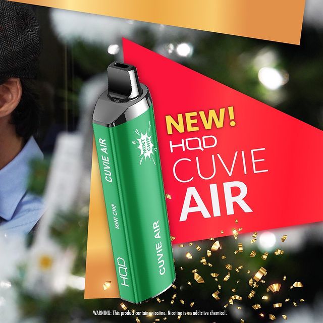 HQD Cuvie Air 4000 Puffs (Rechargeable) – Mint Chip New!
