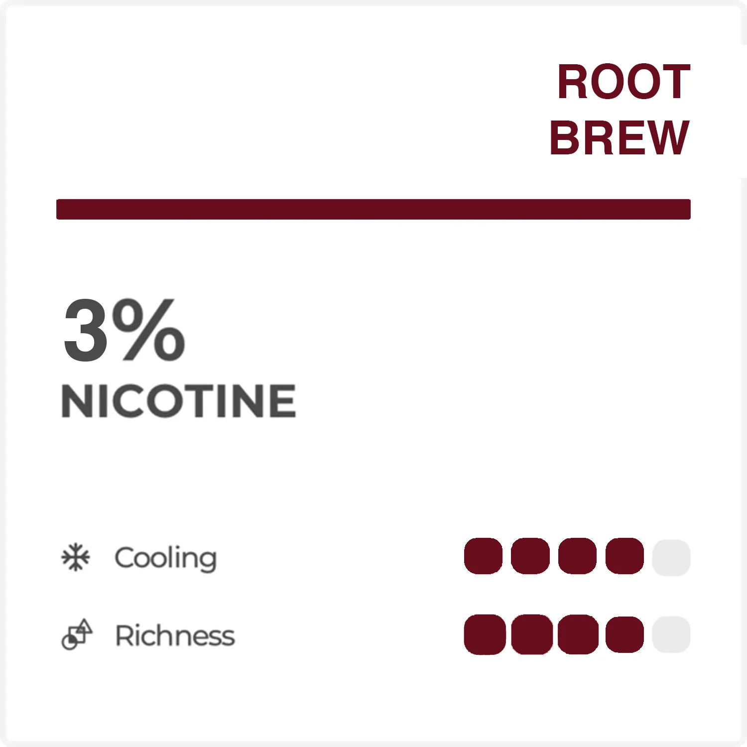 RELX Infinity Pod 3% Root Brew (Root beer) New