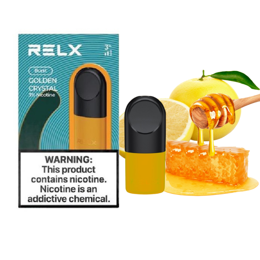 RELX Infinity Pod 3% Colden Crystal (Honey Grapefruit)
