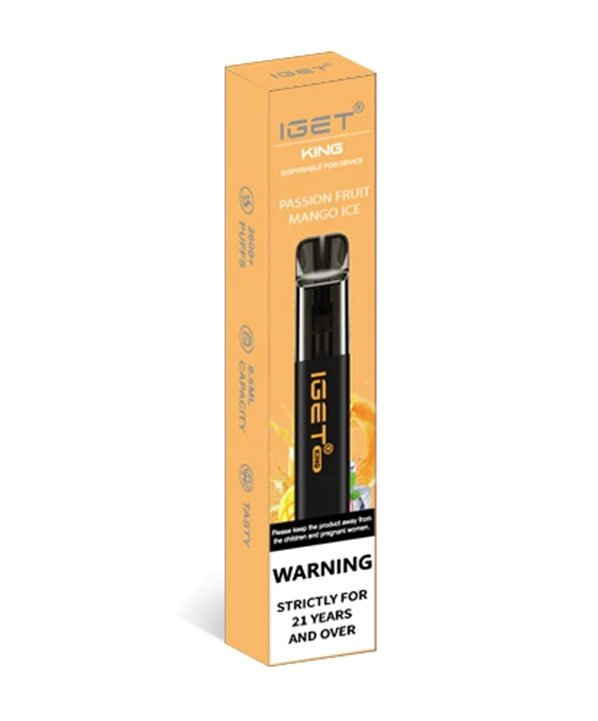 IGET King 2600 Puffs Passion Fruit Mango Ice