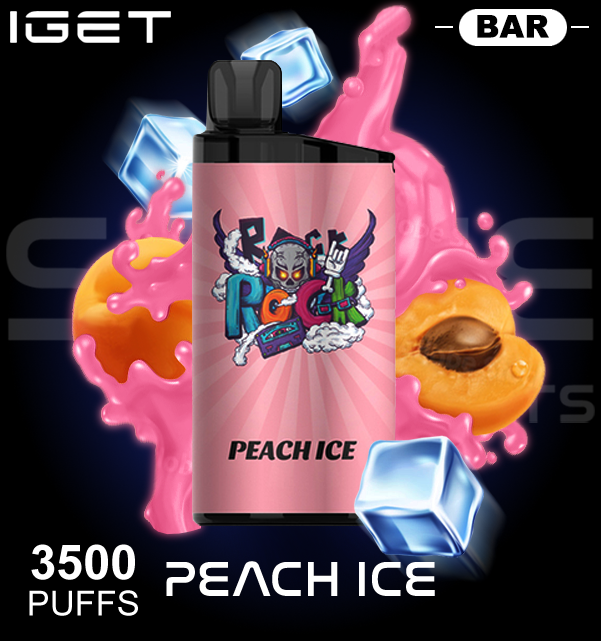 IGET Bar 3500 Puffs Peach Ice
