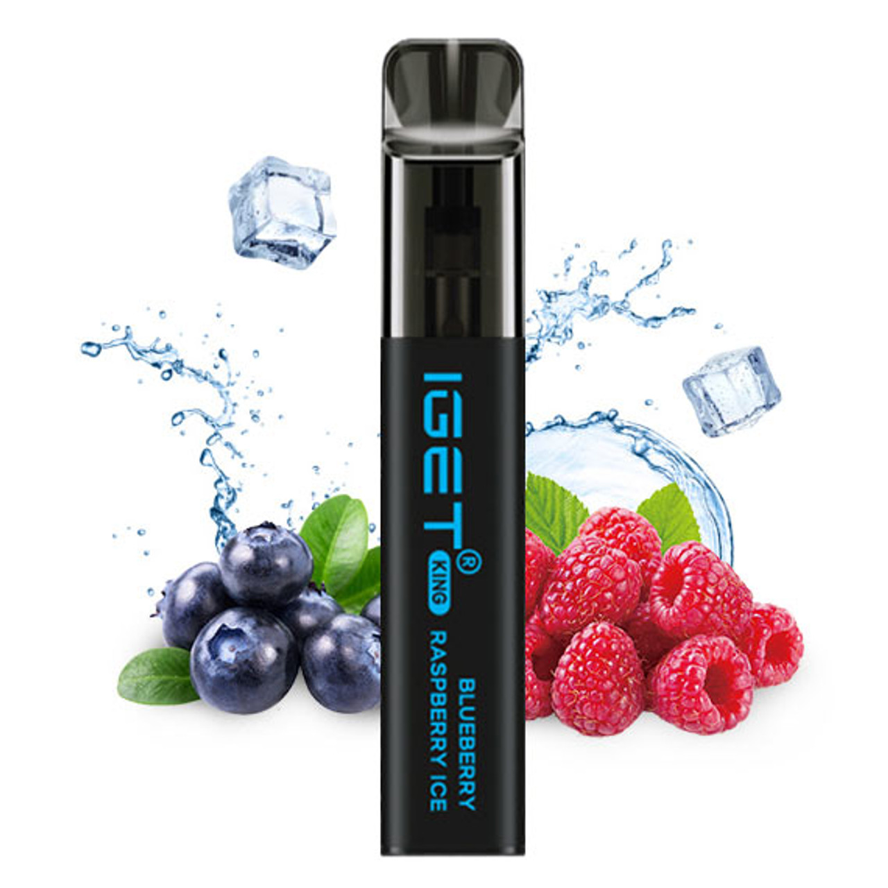 IGET King 2600 Puffs Blueberry Raspberry Ice