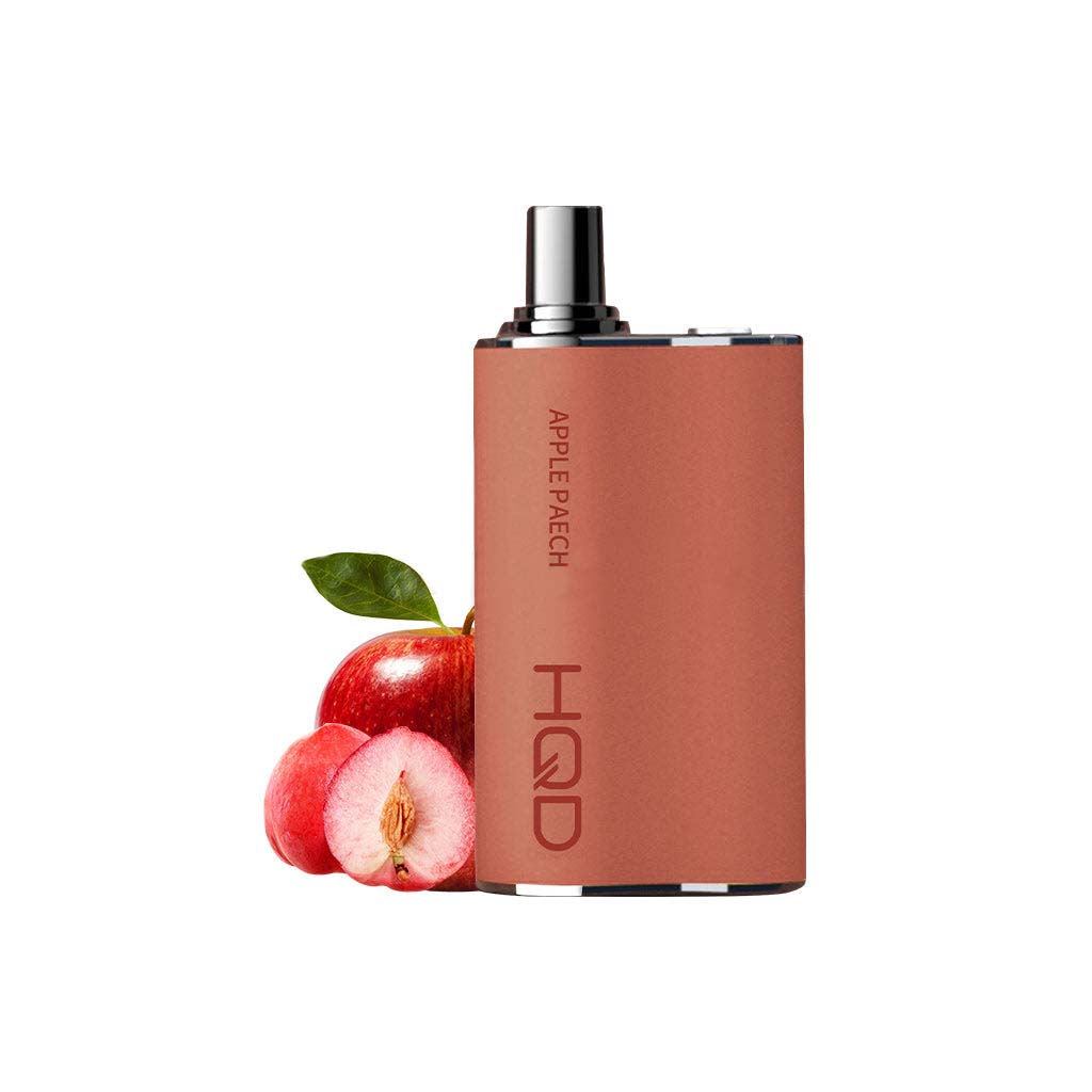 HQD Box 4000 Puffs – Apple peach