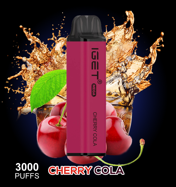 IGET Mega 3000 Puffs Cherry Cola