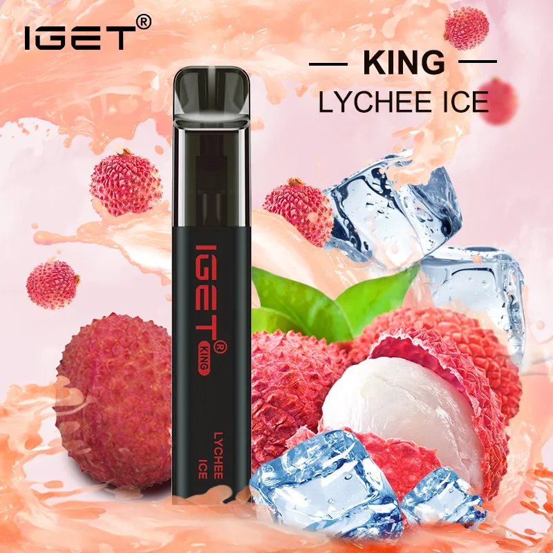 IGET King 2600 Puffs Lychee Ice