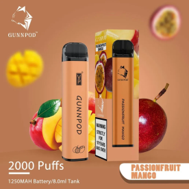 Gunnpod Classic 2000 Puffs Passionfruit Mango