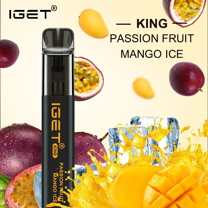 IGET King 2600 Puffs Passion Fruit Mango Ice