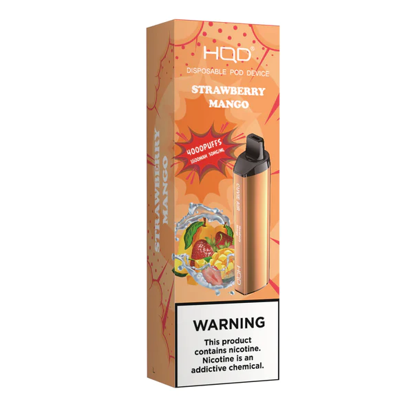 HQD Cuvie Air 4000 Puffs (Rechargeable) – Strawberry Mango