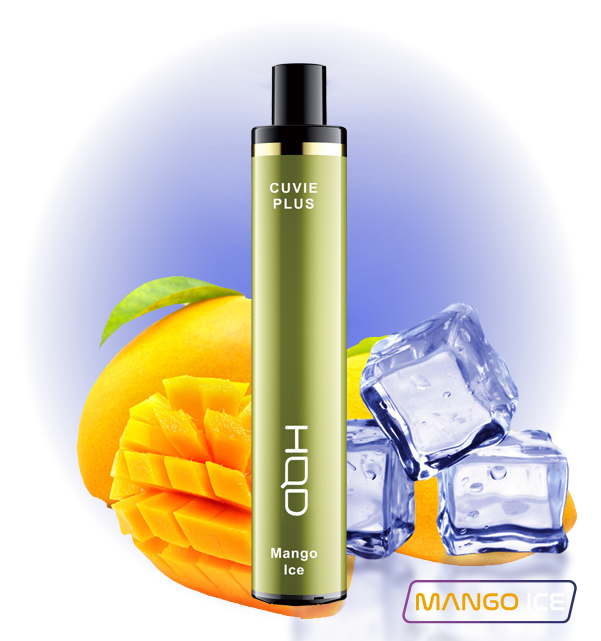 HQD Cuvie Plus – 1200 Puffs Vape – Mango Ice