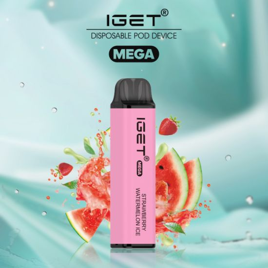 IGET Mega 3000 Puffs Strawberry Watermelon Ice