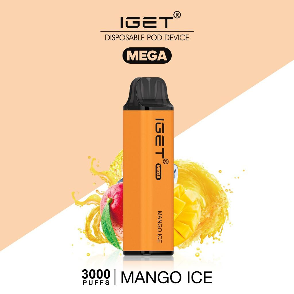 IGET Mega 3000 Puffs Mango Ice