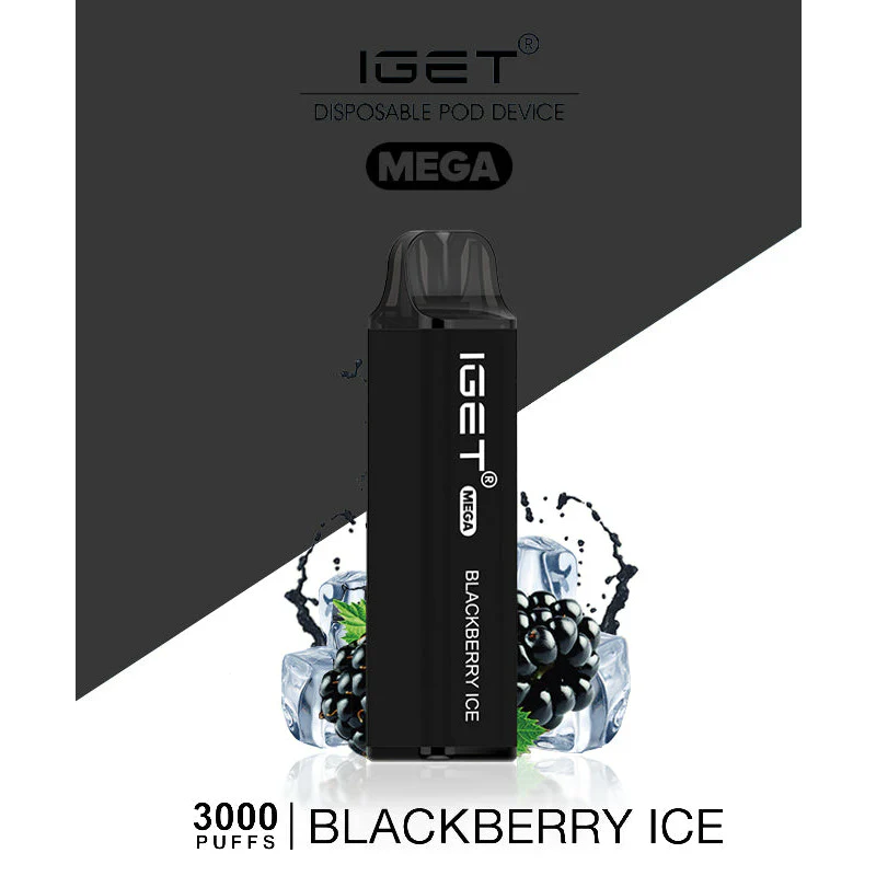 IGET Mega 3000 Puffs Blackberry Ice