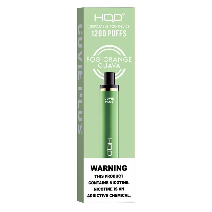 HQD Cuvie Plus – 1200 Puffs Vape – Passionfruit Orange Guava