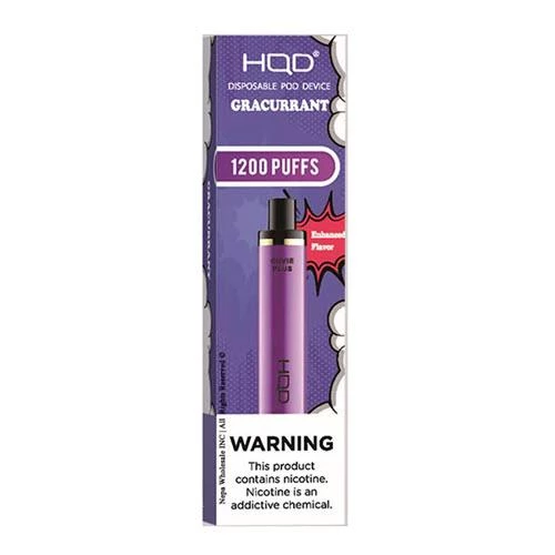HQD Cuvie Plus – 1200 Puffs Vape – Gracurrant