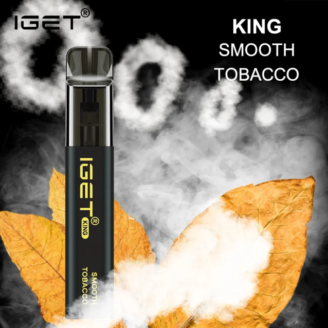 IGET King 2600 Puffs Smooth Tobacco