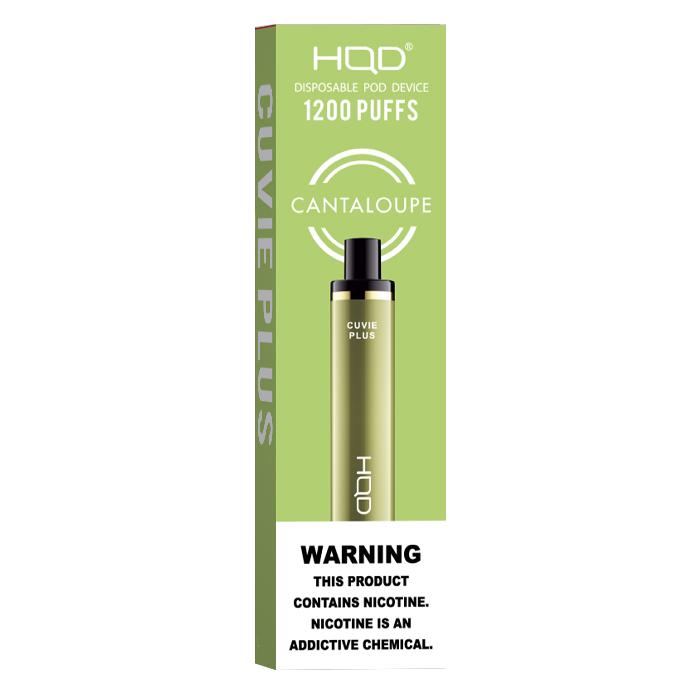 HQD Cuvie Plus – 1200 Puffs Vape – Cantaloupe