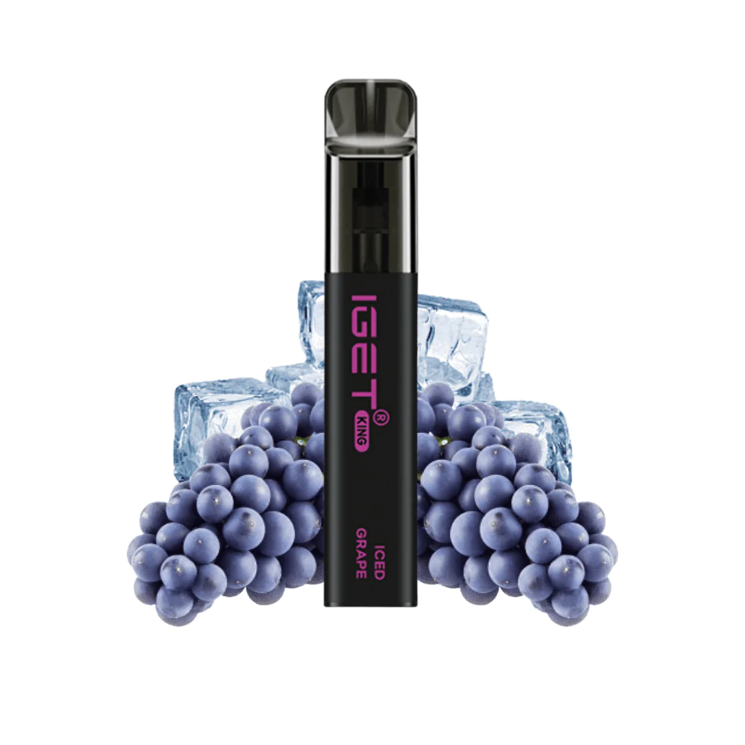 IGET King 2600 Puffs Iced Grape