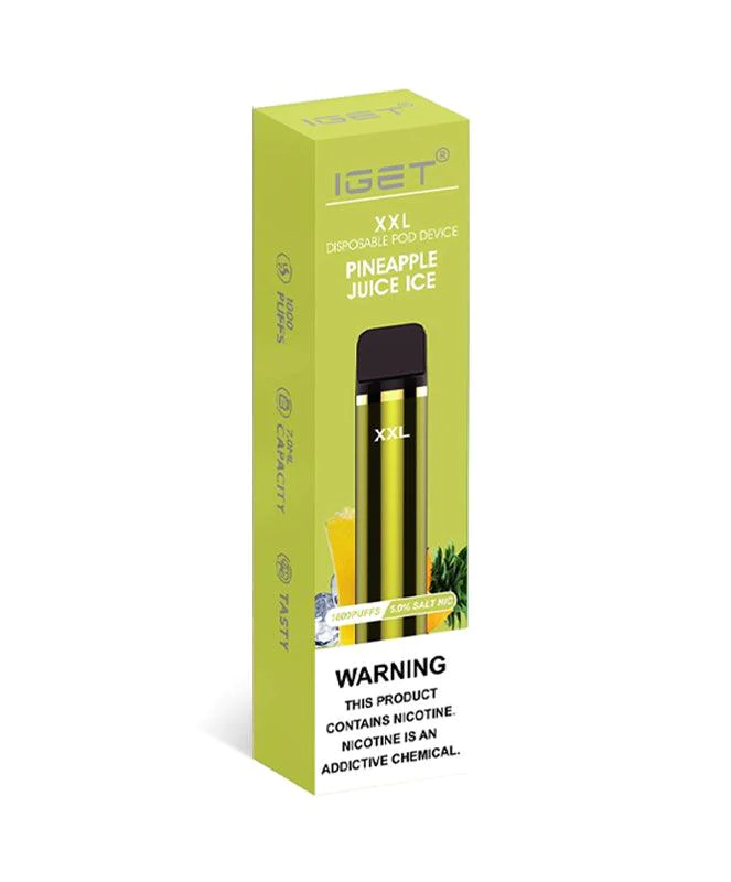 IGET XXL 1800 Puffs Pineapple Juice Ice