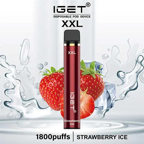 IGET XXL 1800 Puffs Strawberry Ice