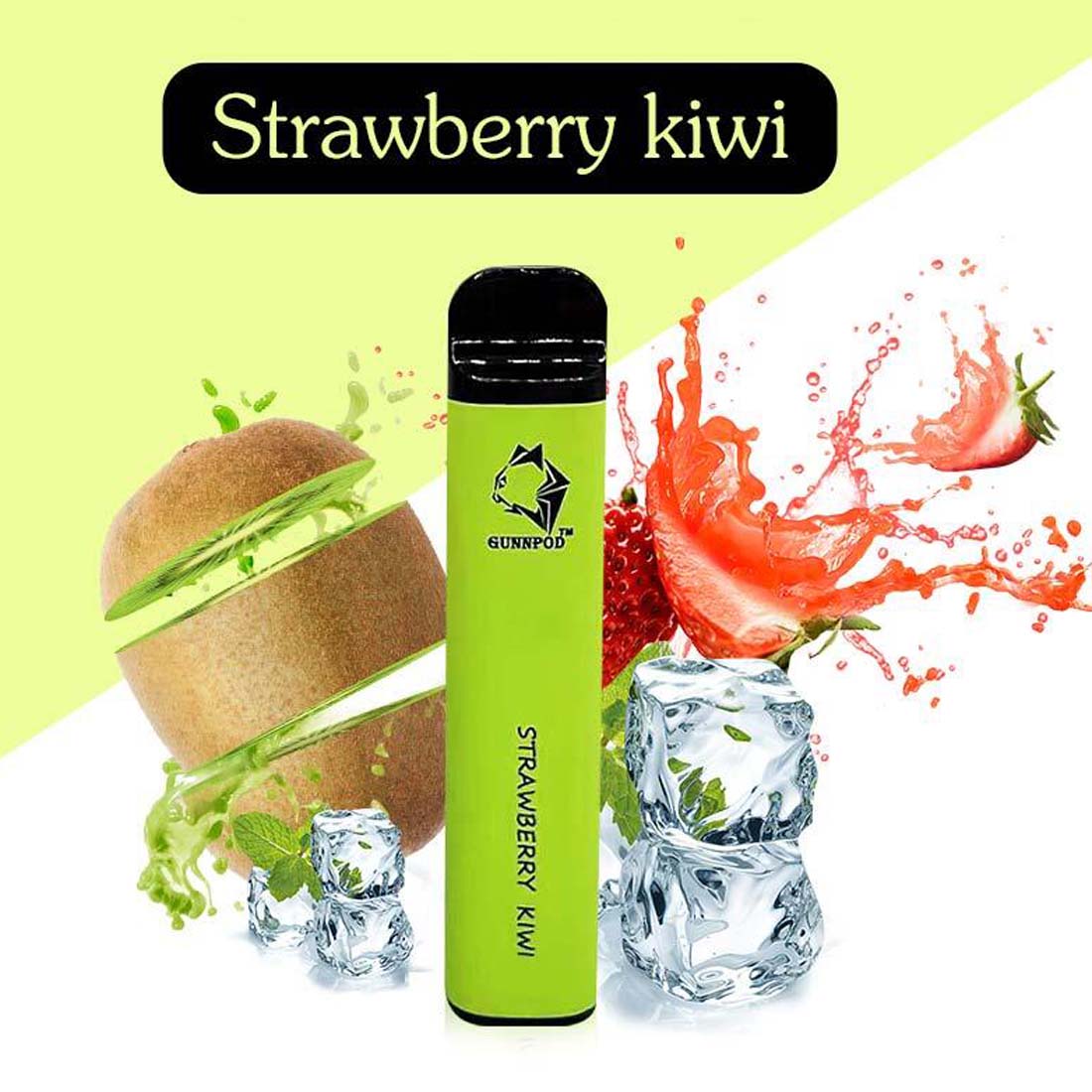 Gunnpod Classic 2000 Puffs Strawberry Kiwi