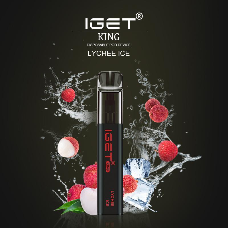 IGET King 2600 Puffs Lychee Ice