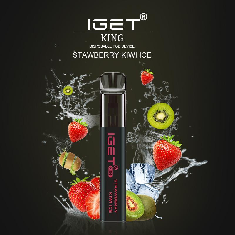 IGET King 2600 Puffs Strawberry Kiwi Ice