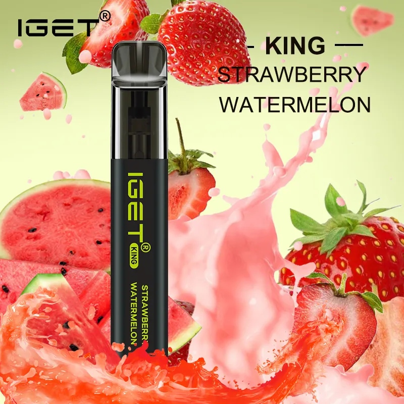 IGET King 2600 Puffs Strawberry Watermelon