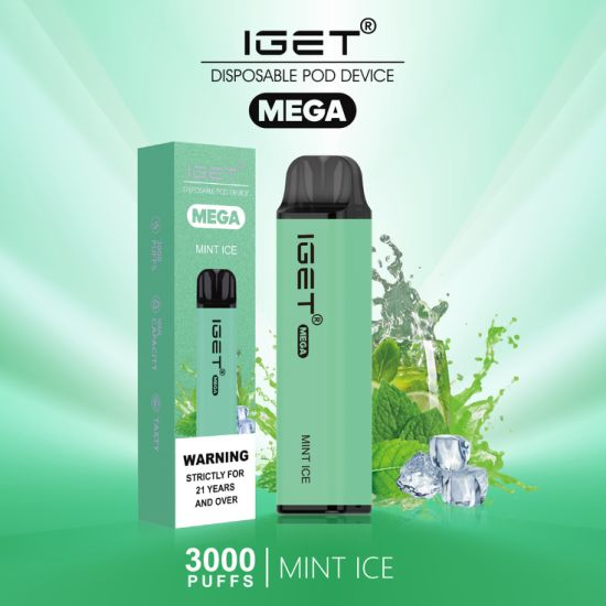 IGET Mega 3000 Puffs Mint Ice
