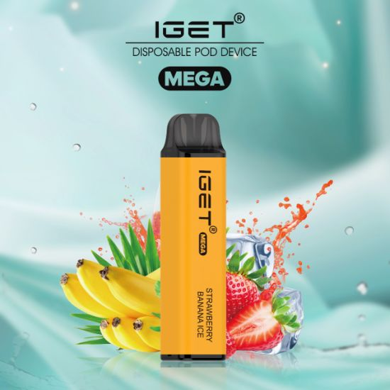 IGET Mega 3000 Puffs Strawberry Banana Ice