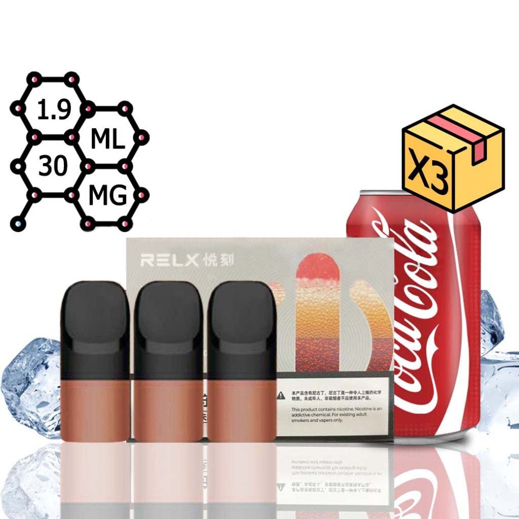 RELX Phantom POD Cola 3 pods packed