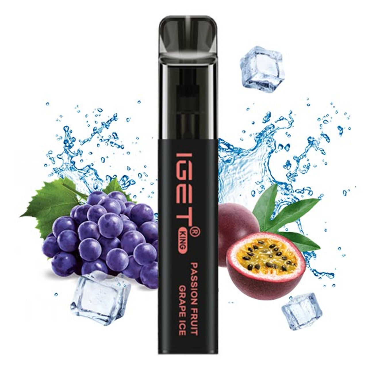 IGET King 2600 Puffs Passion Fruit Grape Ice