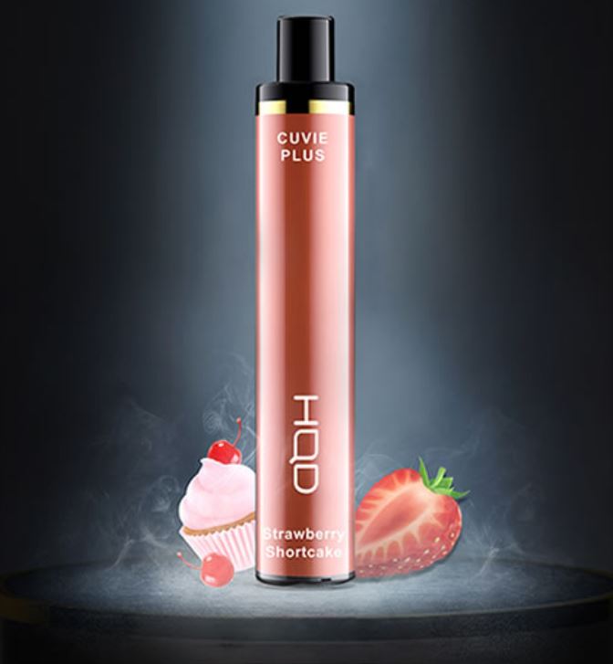 HQD Cuvie Plus – 1200 Puffs Vape – Strawberry Shortcake