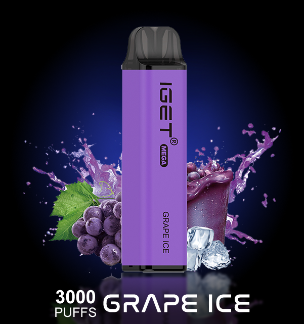 IGET Mega 3000 Puffs Grape Ice